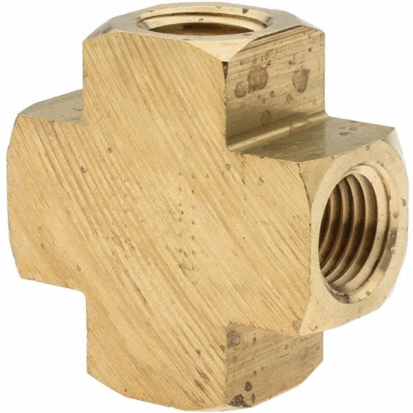 Industrial Pipe Female Cross: 1/4