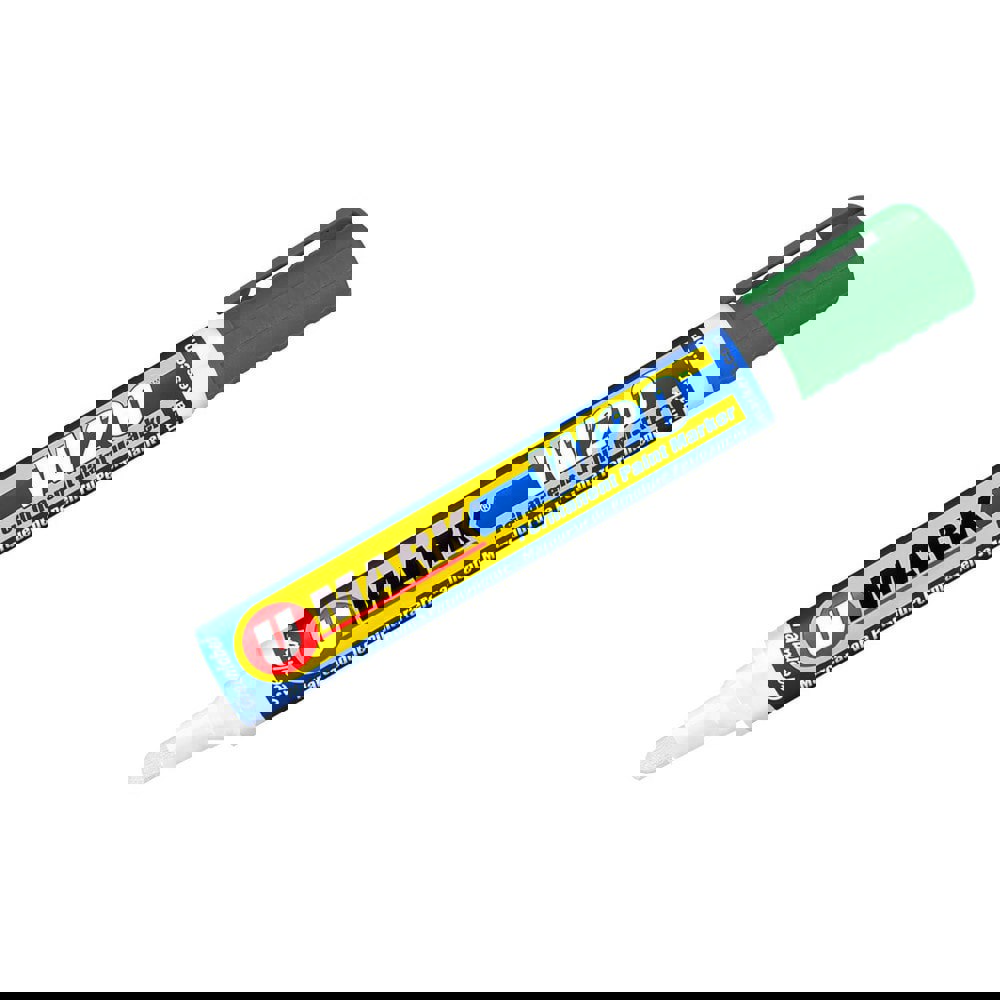 Markers & Paintsticks; Marker Type: Liquid Paint Marker; Tip Shape: Bullet; Chisel; Color: Dark Green; Ink Type: Xylene-free; Water Base; Fade Resistant; Water Resistant; Tip Type: Reversible; Bullet; Chisel; For Use On: Wood; Glass; Cardboard; Plastic; M