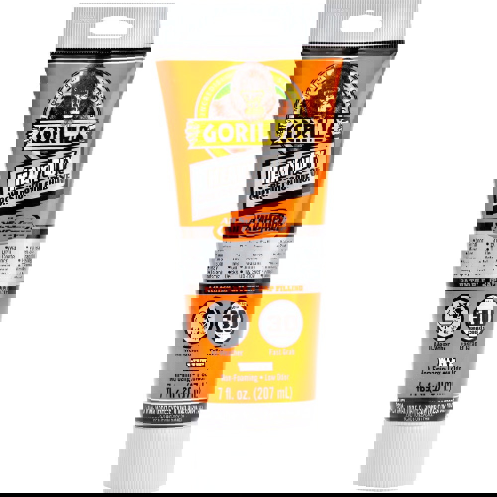 Construction Adhesives; Chemical Type: Hybrid Polymer ; Form: Paste ; Container Size: 7oz ; Container Type: Tube ; Color: White ; Working Time: 10 min