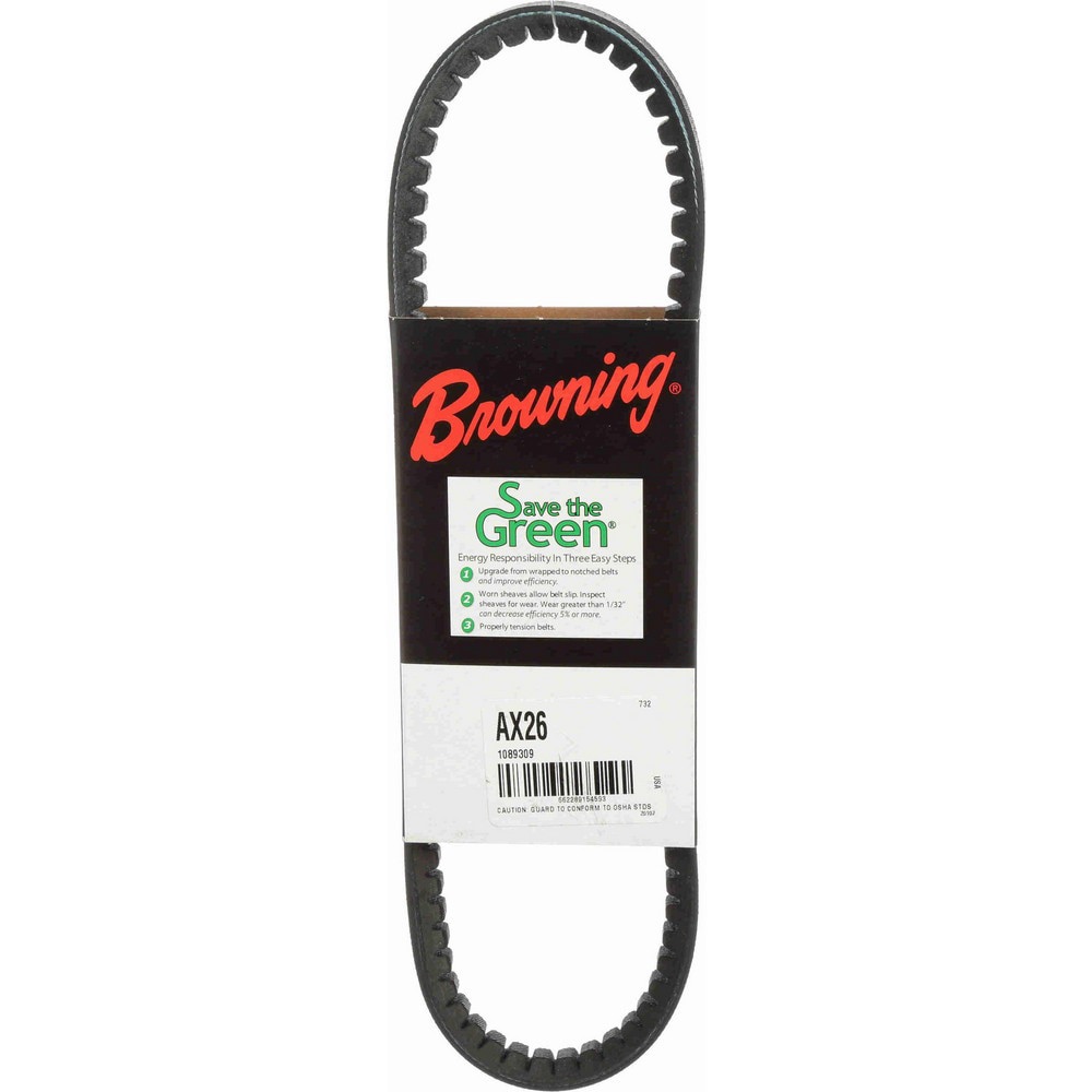 V-Belt: Section AX, 28.2