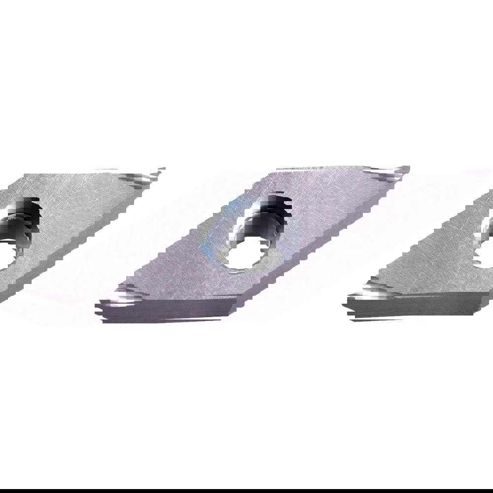 Turning Inserts; ANSI Insert Code: VDGX320.5 ; ISO Insert Code: VDGX160302 ; Relief Angle: 15 ; Insert Style: VDGX ; Corner Radius (mm): 0.20 ; Corner Radius (Decimal Inch): 0.0079