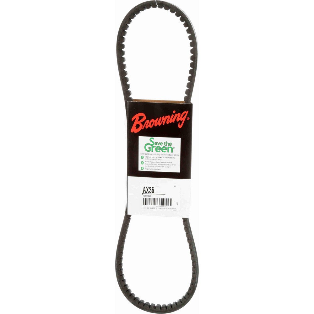 V-Belt: Section AX, 38.2