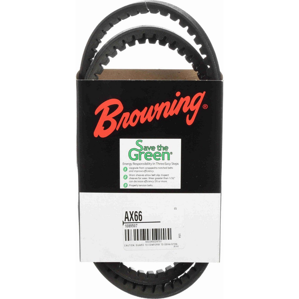 V-Belt: Section AX, 68.2