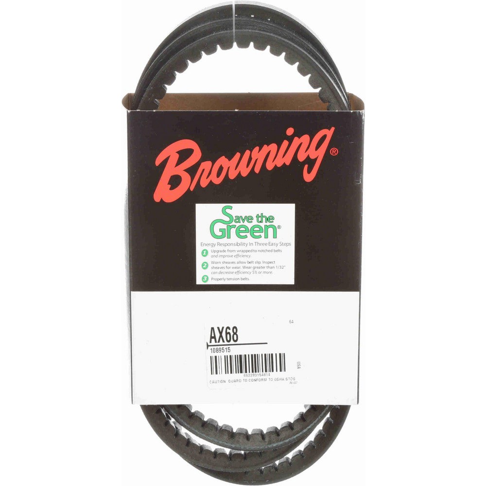 V-Belt: Section AX, 70.2