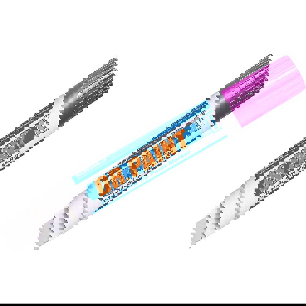 Markers & Paintsticks; Marker Type: Liquid Paint Marker; Tip Shape: Chisel; Color: Metallic Pink; Ink Type: Xylene-free; Alcohol Base; Fade Resistant; Water Resistant; Tip Type: Broad; Large; Chisel; For Use On: Posters; Glass; Canvas; Paper; Plastic; Rub