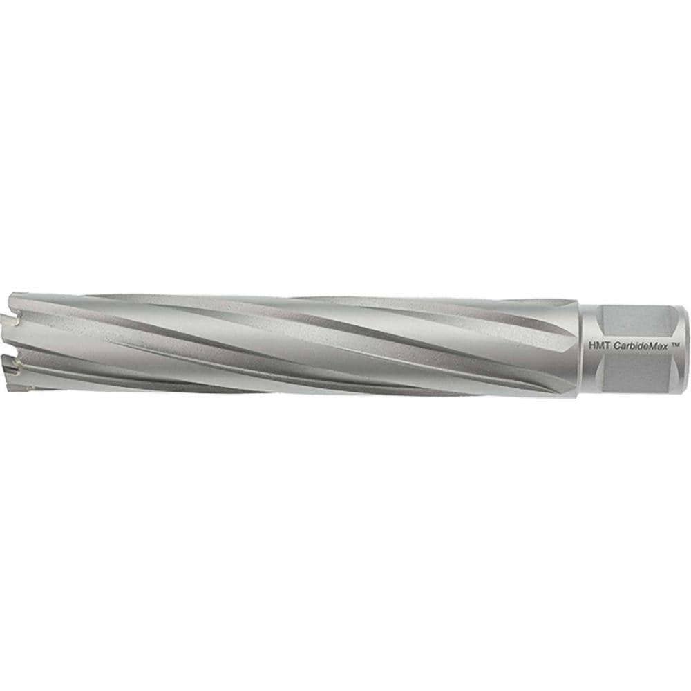 Annular Cutters; Cutter Diameter (Inch): 15/16 ; Cutting Depth (Inch): 4 ; Tool Material: Carbide Tipped ; Connection Type: Weldon ; Connection Size: 3/4 in ; Coating/Finish: Bright/Uncoated