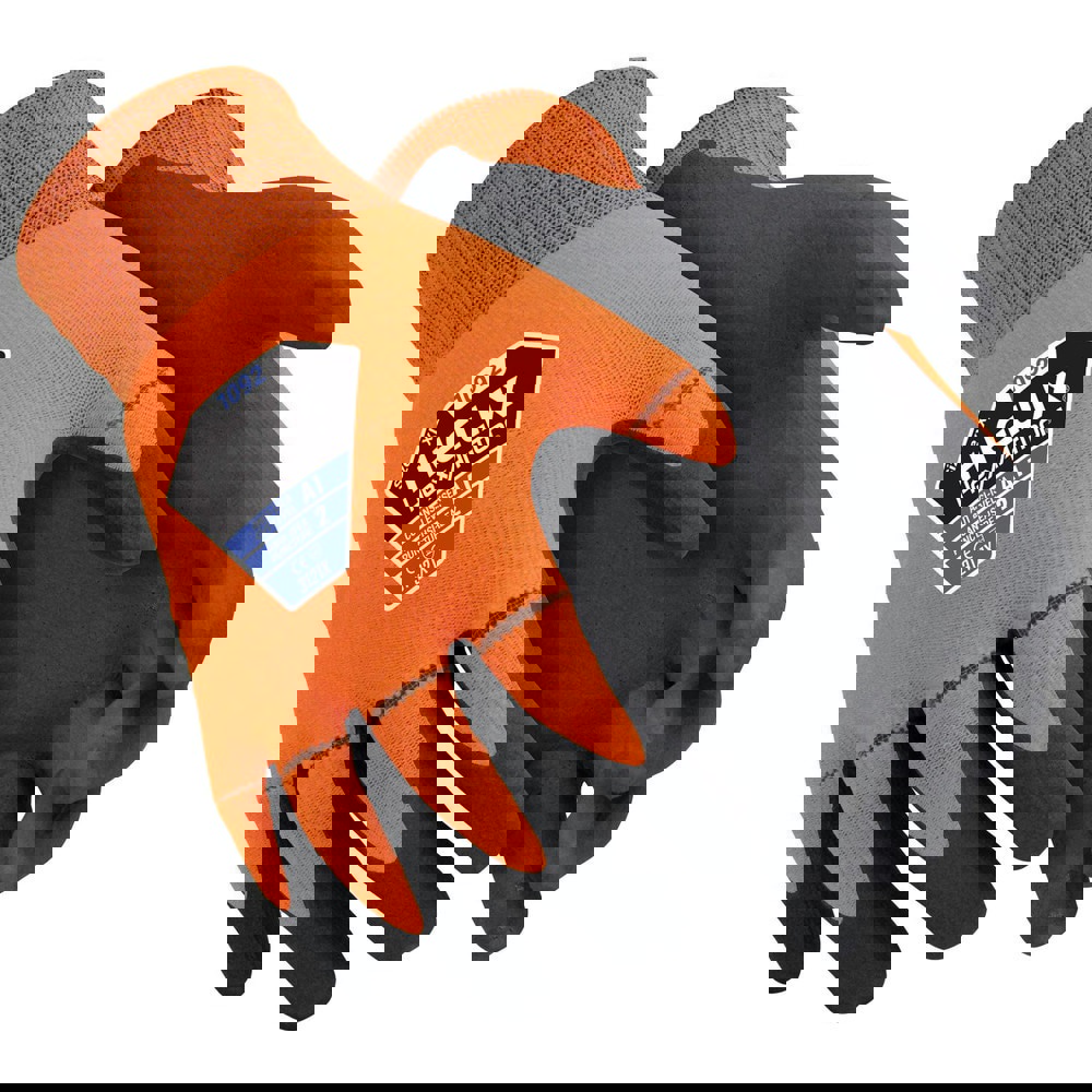 Cut & Puncture Resistant Gloves; Coating Material: Foam Nitrile ; Coating Coverage: Palm & Fingertips ; Glove Type: Cut & Puncture-Resistant ; ANSI/ISEA Cut Resistance Level: A1 ; Primary Material: Nylon Blend ; Lining Material: Nylon