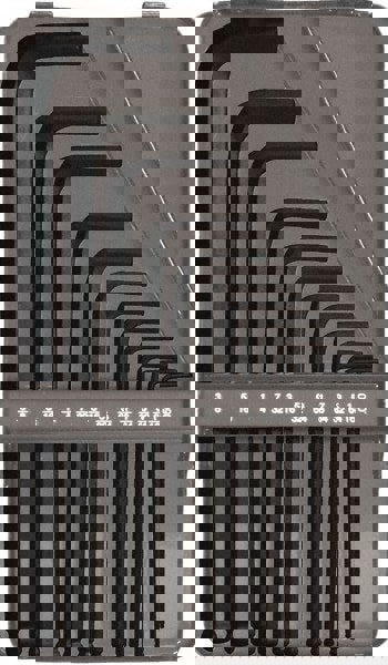 13 Piece L-Key Ball End Hex Key Set