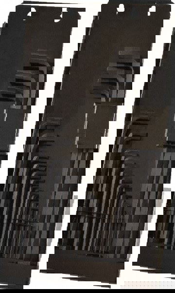 16 Piece L-Key Ball End Hex Key Set