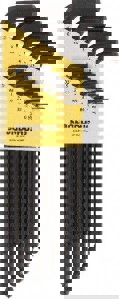 13 Piece L-Key Ball End Hex Key Set