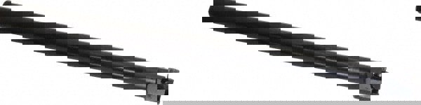 Indexable Boring Bar: A08NEL2, 18.54 mm Min Bore Dia, Left Hand Cut, 1/2