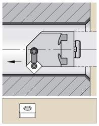Modular Boring Head: Right Hand, Size H40