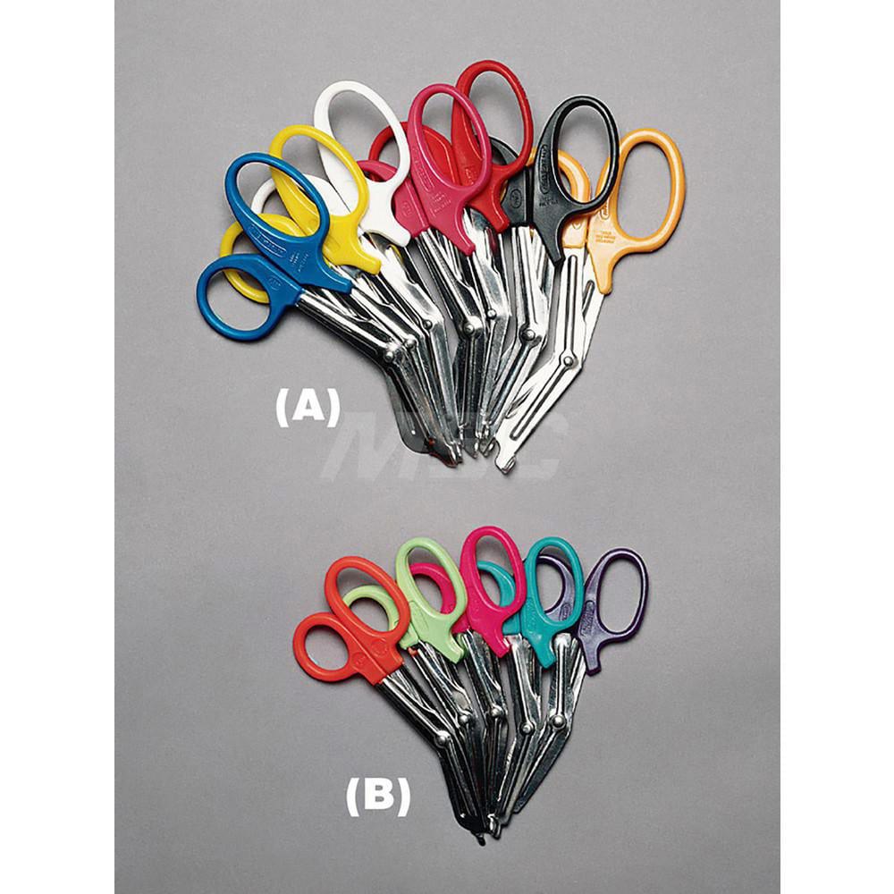 Scissors, Forceps & Tweezers; Product Type: Scissor ; Overall Length: 7.25 ; Tip Shape: Blunt ; Blade Style: Straight; Curved ; Disposable: No