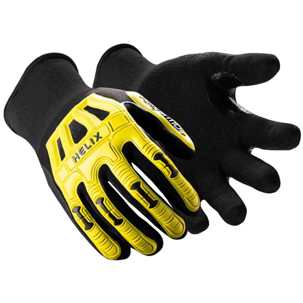 Cut & Puncture-Resistant Gloves: Size 2XS, ANSI Cut A1, ANSI Puncture 2, Sandy Nitrile, Nylon Blend