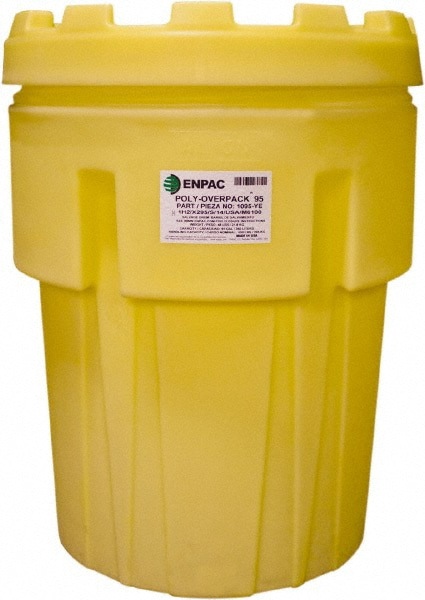 Overpack & Salvage Drums; Product Type: Salvage Drum ; Total Capacity (Gal.): 95.00 ; Maximum Container Size (Gal.): 95.00 ; Closure Type: Screw-On Lid ; Drum Size Capacity: 95 ; Outside Height (Decimal Inch): 40.0000