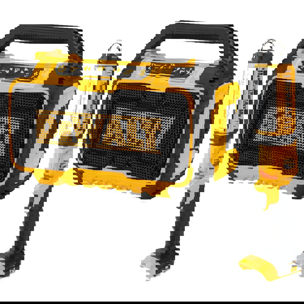 Job Site Radios; Job Site Radio Type: Bluetooth Speaker ; Radio Reception: Bluetooth ; Power Type: Battery; Electric ; Display Type: None ; Batteries Included: No ; Battery Size: 20V Max