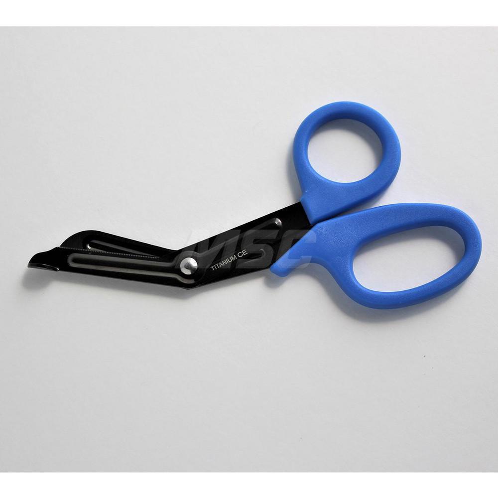 Scissors, Forceps & Tweezers; Product Type: Scissor ; Overall Length: 7.25 ; Tip Shape: Blunt ; Blade Style: Straight; Curved ; Disposable: No