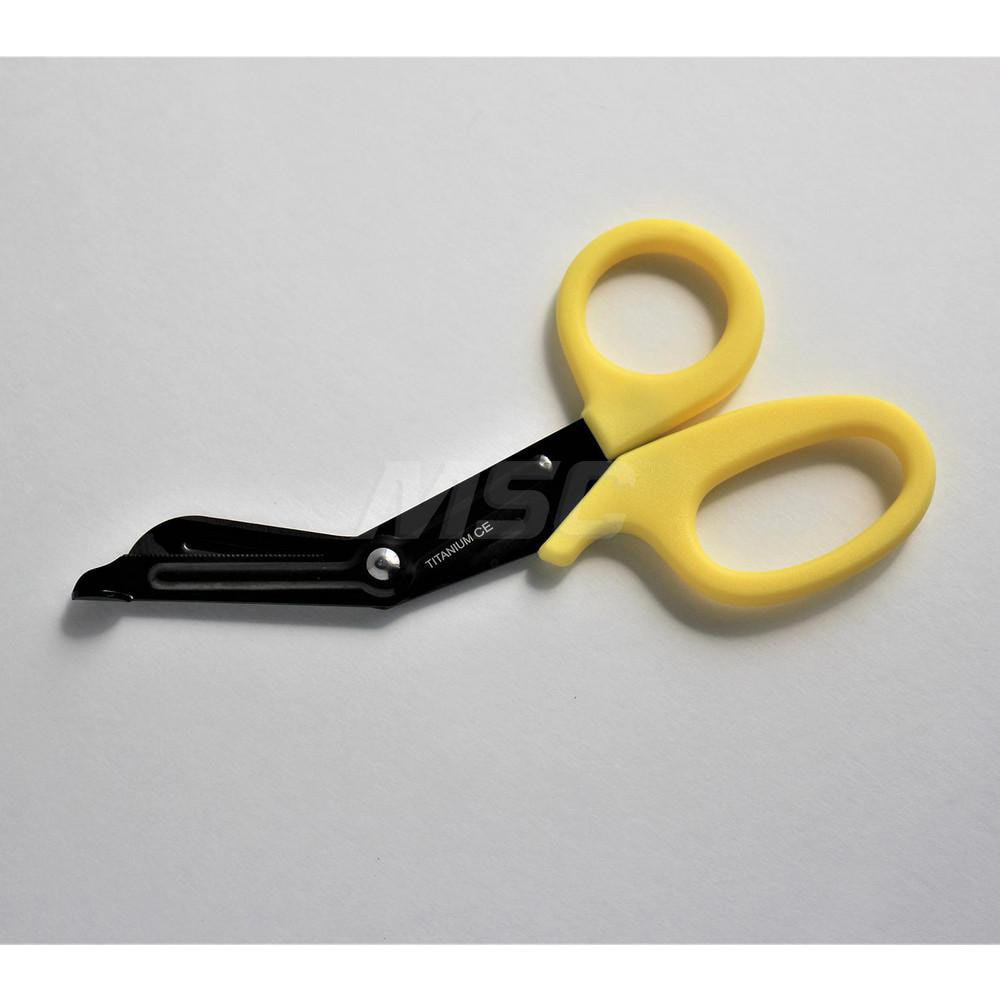 Scissors, Forceps & Tweezers; Product Type: Scissor ; Overall Length: 7.25 ; Tip Shape: Blunt ; Blade Style: Straight; Curved ; Disposable: No