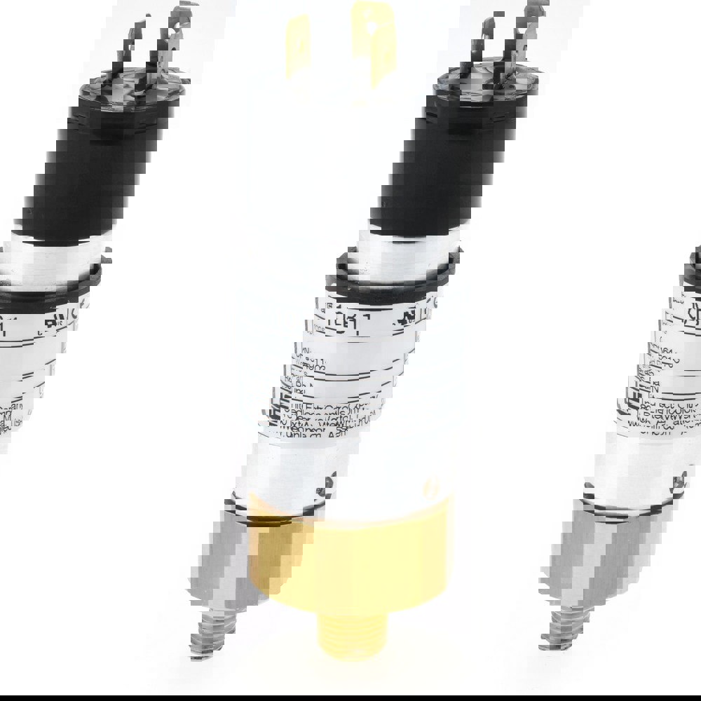 Compact, Cylindrical Pressure Switch: 10 psi to 150 psi, 1/8