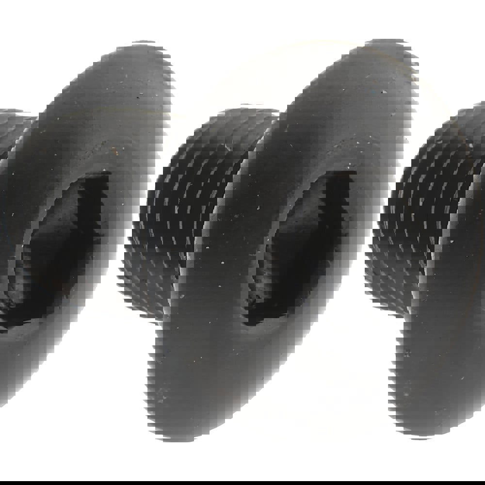 Button Socket Cap Screw: #10-24 x 3/8, Alloy Steel, Black Oxide Coated