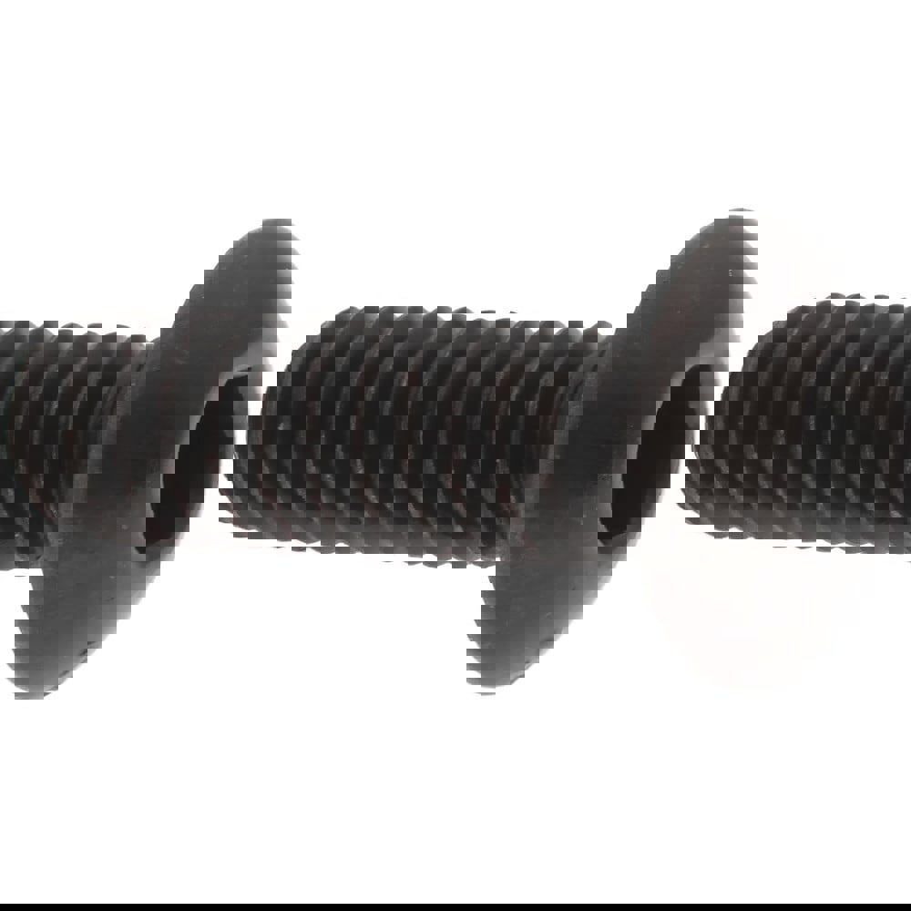 Button Socket Cap Screw: #10-24 x 5/8, Alloy Steel, Black Oxide Coated