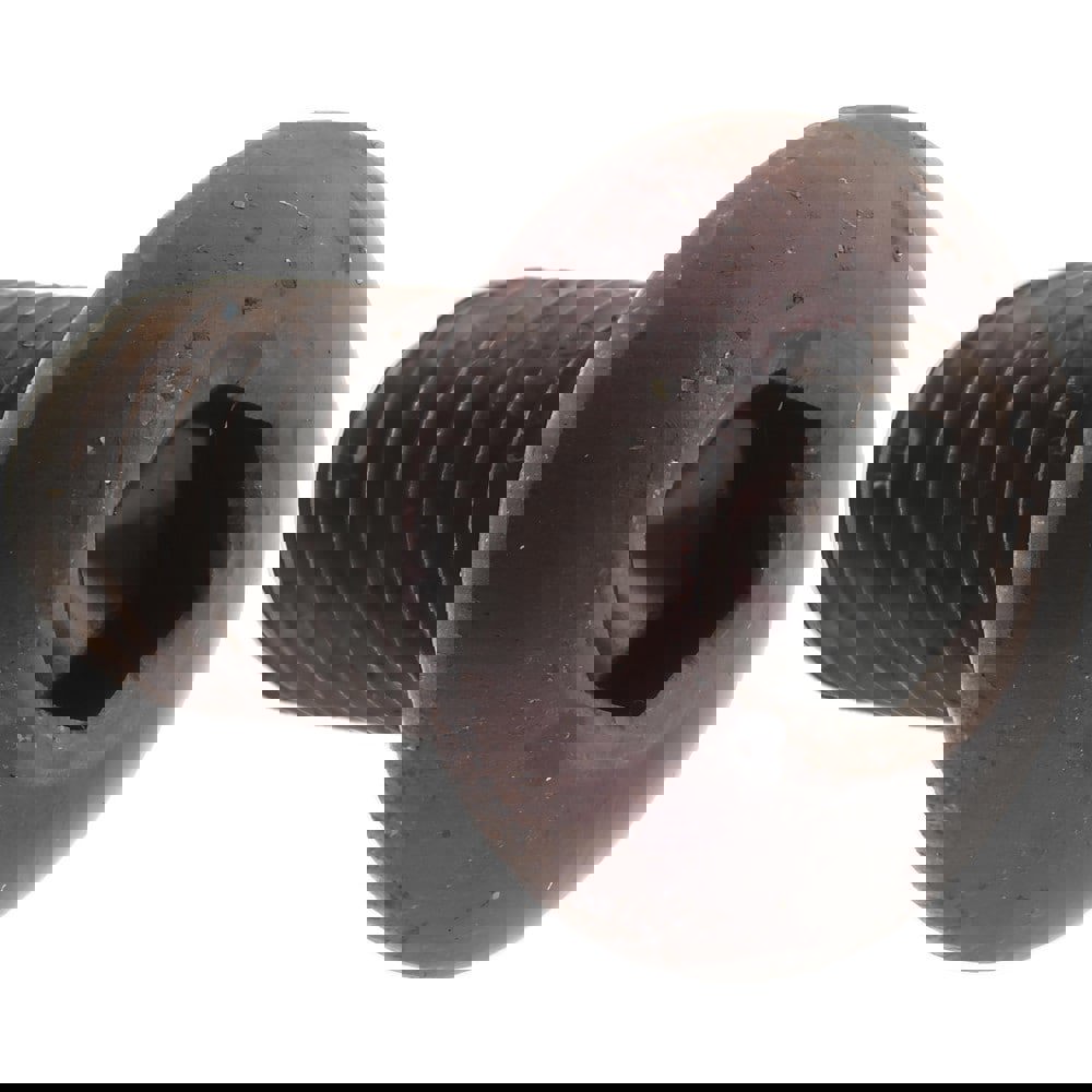 Button Socket Cap Screw: #10-32 x 3/8, Alloy Steel, Black Oxide Coated