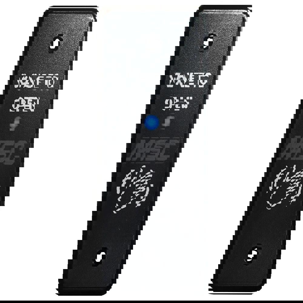 Push Plates; Material: Polycarbonate ; Width (Inch): 2 ; Overall Length (Inch): 4.50 ; Shape: Rectangle ; Plate Thickness: 0.2500 ; Touchless: Yes