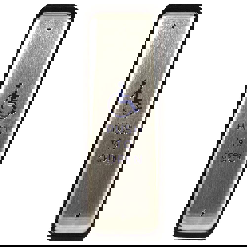 Push Plates; Material: Stainless Steel ; Width (Inch): 2 ; Overall Length (Inch): 4.75 ; Finish/Coating: Stainless Steel ; Shape: Rectangle ; Plate Thickness: 0.1250