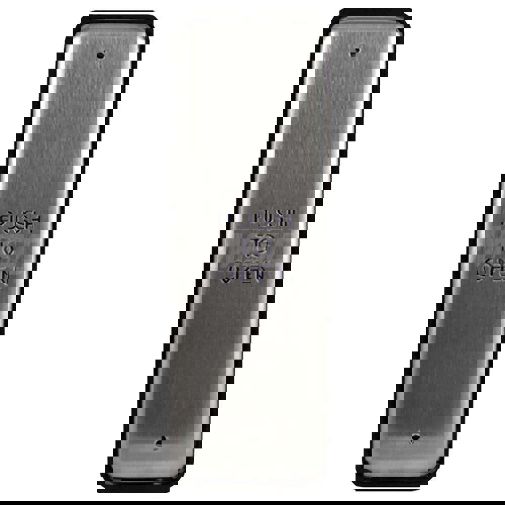 Push Plates; Material: Stainless Steel ; Width (Inch): 2 ; Overall Length (Inch): 4.75 ; Finish/Coating: Stainless Steel ; Shape: Rectangle ; Plate Thickness: 0.1250