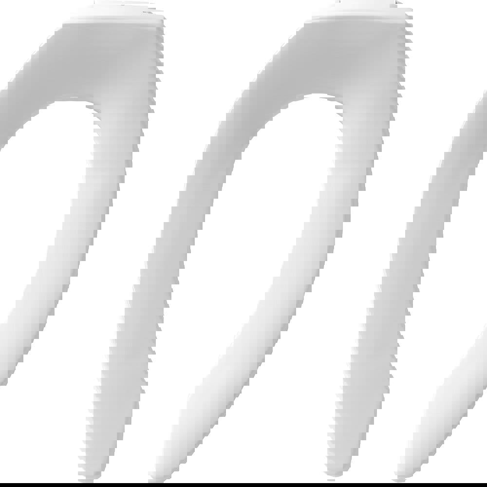 Toilet Seats; Type: Standard; Open ; Style: Elongated ; Material: Plastic ; Color: White ; Outside Width: 14.250in (Inch); Inside Width: 7.9380in (Inch)