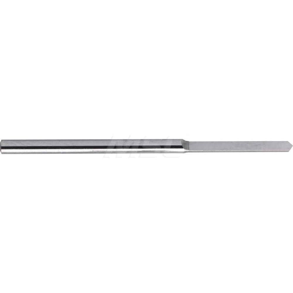 Gun Drill Bits; Drill/Shank Material: Solid Carbide ; Coolant Hole Configuration: Round ; Drill Point Angle: 120