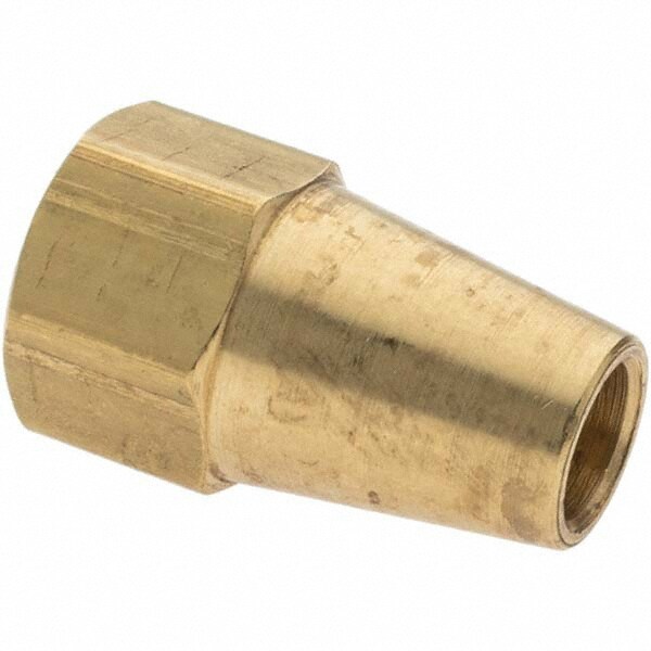 Brass Flared Tube Long Nut: 5/16