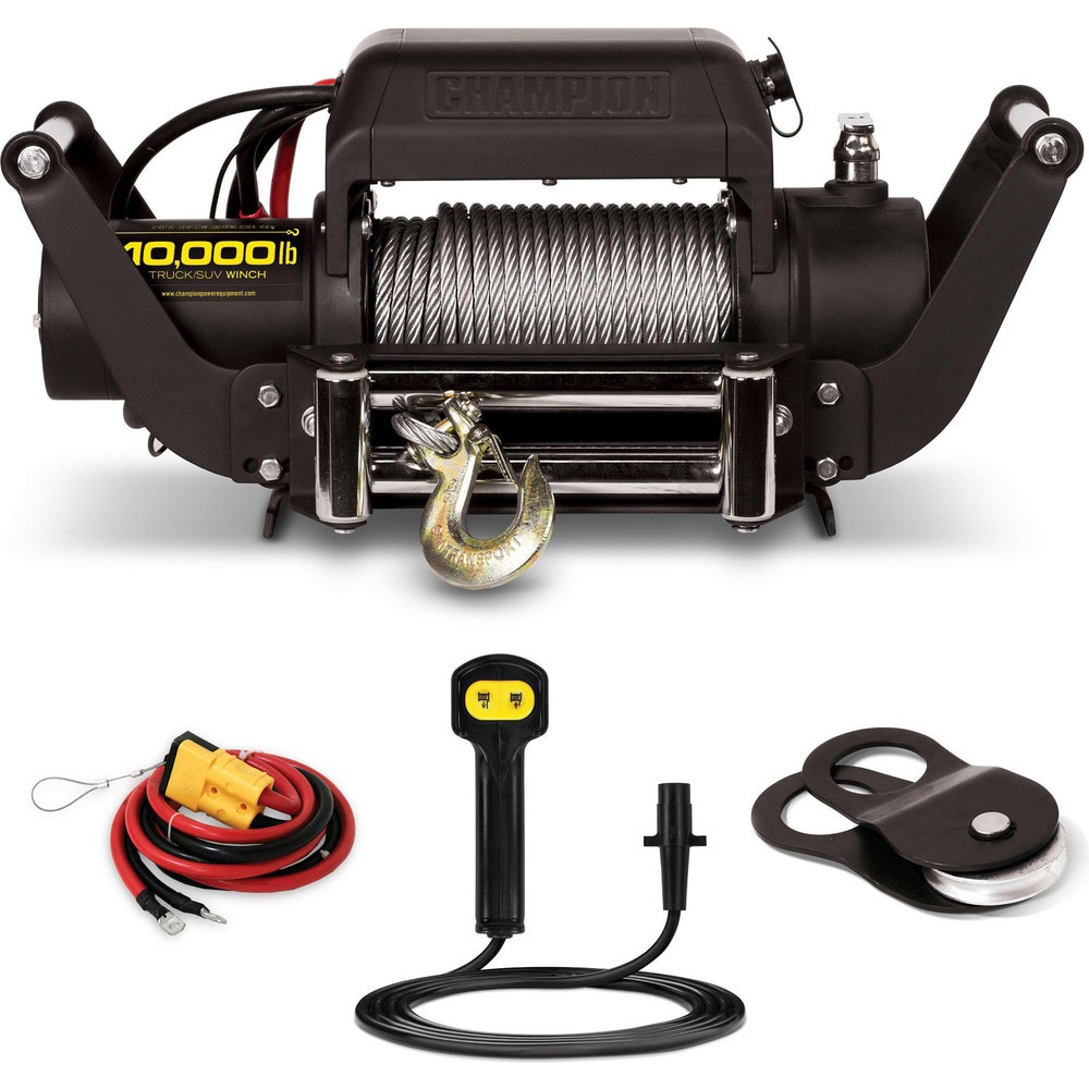 Automotive Winches; Winch Type: Utility ; Winch Gear Type: Planetary ; Winch Gear Ratio: 216:1 ; Pull Capacity: 10000lb ; Cable Length: 85.000 ; Cable Diameter: .375in