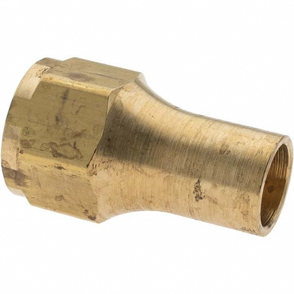 Brass Flared Tube Long Nut: 1/2