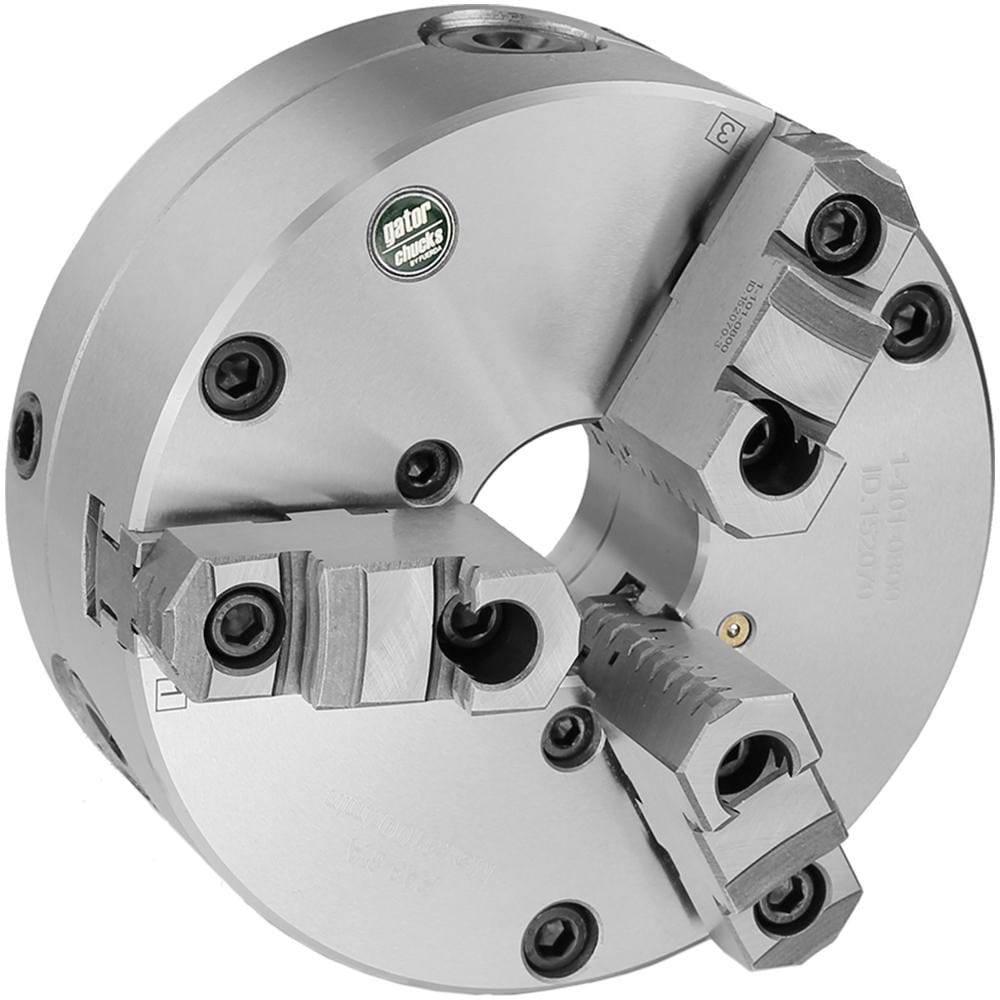 Manual Lathe Chuck: 3 Jaws, 10