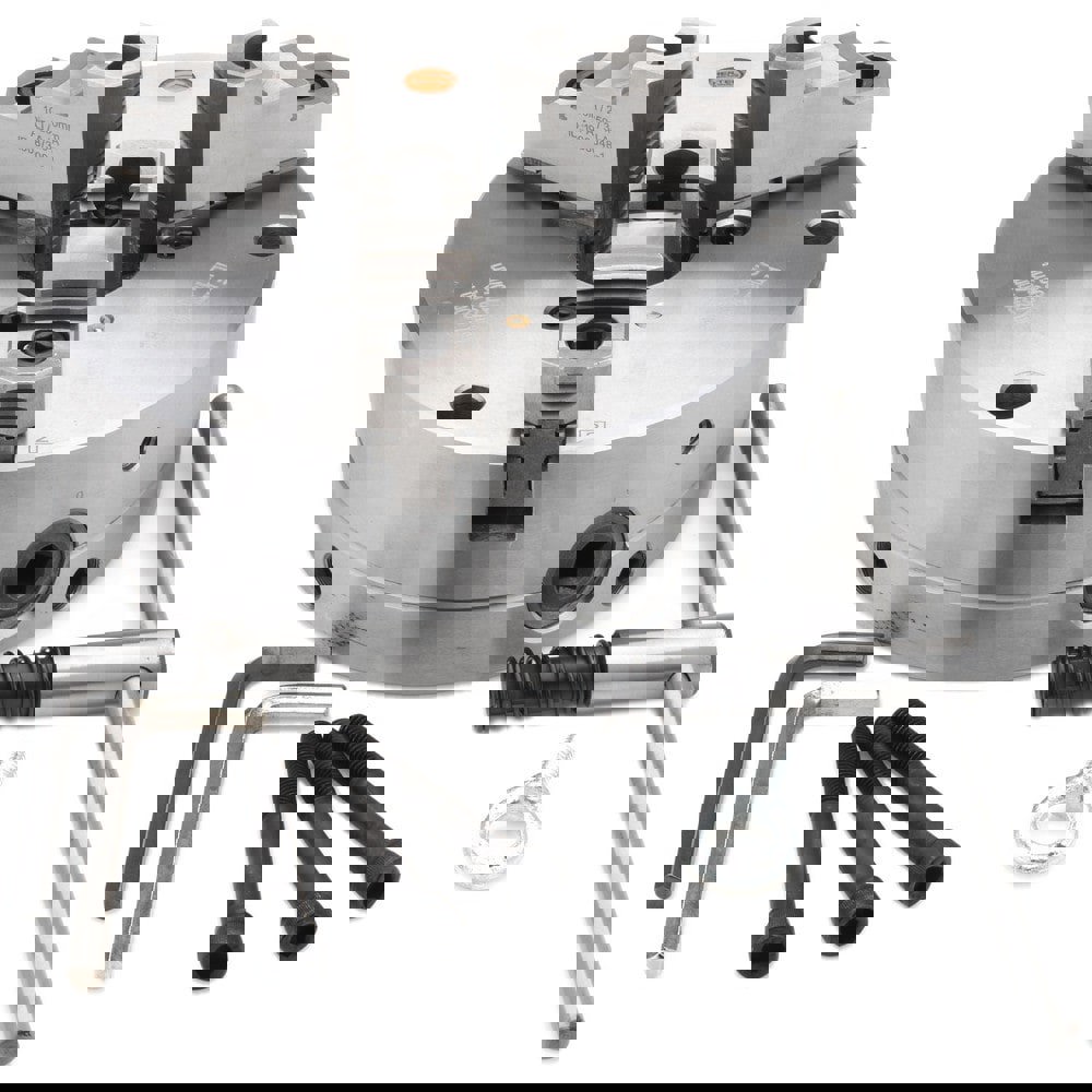 Manual Lathe Chuck: 3 Jaws, 10