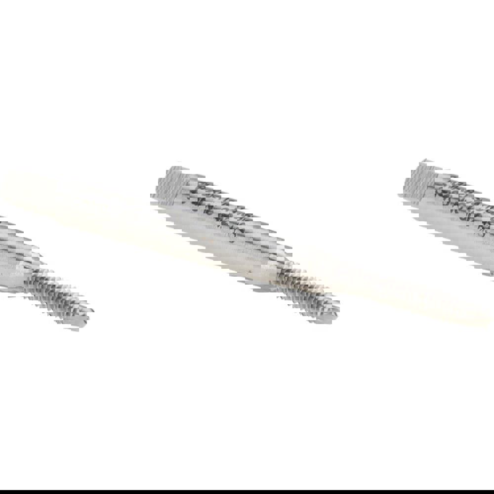 Spiral Point Tap: #3-48, UNC, 2 Flutes, Plug, 2B, High Speed Steel, Bright Finish