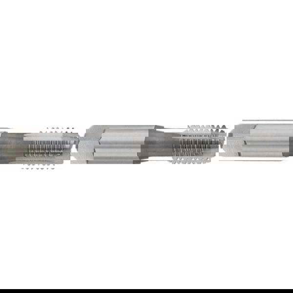 Spiral Point Tap: M8x1.25 Metric, 3 Flutes, Plug Chamfer, HSS, Bright/Uncoated Coated