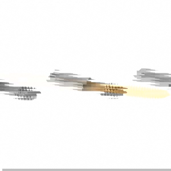 Spiral Point Tap: #6-32 UNC, 3 Flutes, Plug Chamfer, HSS-E-PM, TiN Coated