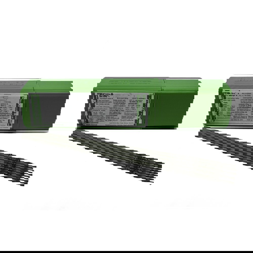 Arc Welding Rods & Electrodes; Type: Brutus A Maintenance Welding Electrode ; Rod Shape: Round ; Length (Inch): 10in ; Tensile Strength: 125000