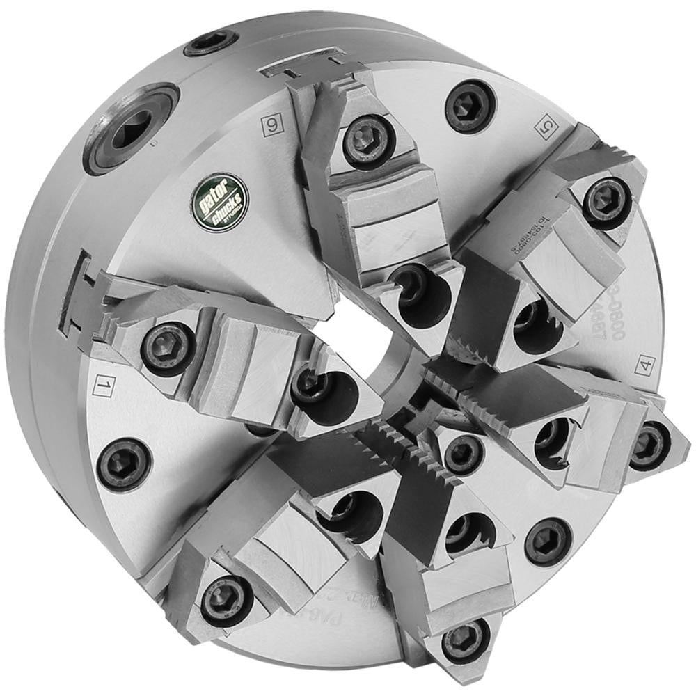 Manual Lathe Chuck: 6 Jaws, 6