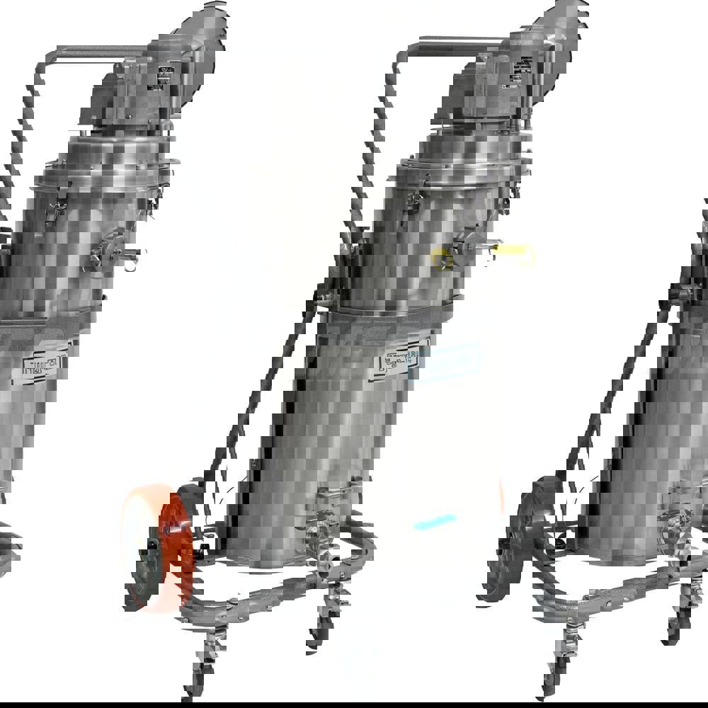 Explosion-Proof & HEPA Cleaner: Electric, HEPA Filter, 15 gal Capacity