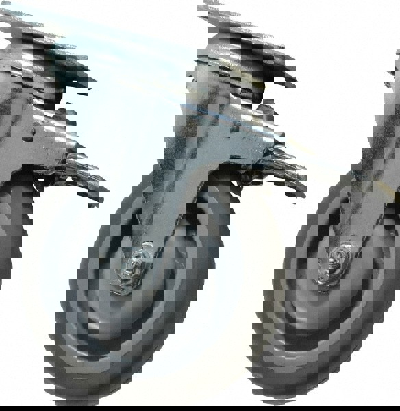 Swivel Top Plate Caster: Polyurethane, 4