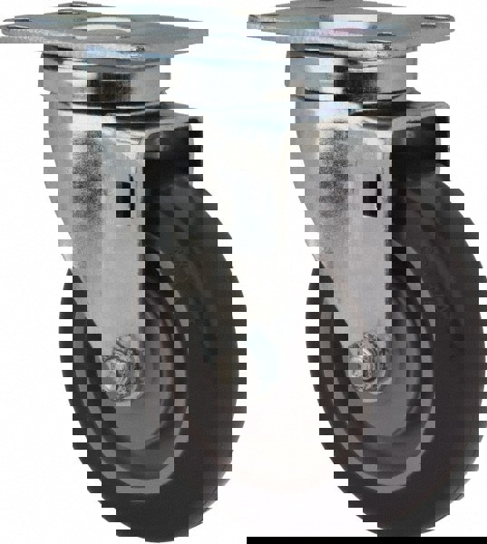 Swivel Top Plate Caster: Polyurethane, 4