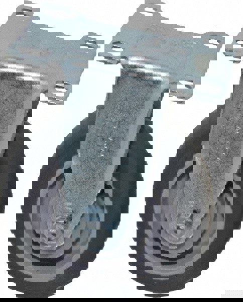 Rigid Top Plate Caster: Polyurethane, 4