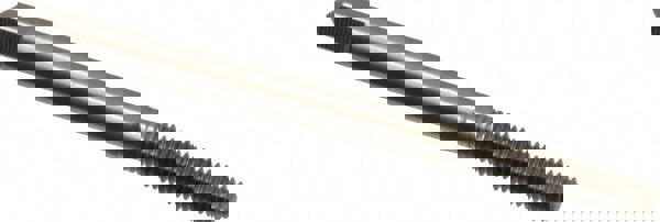 Thread Forming Tap: #5-40 UNC, Bottoming, High Speed Steel, Bright Finish