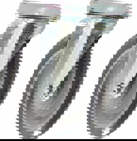 Swivel Top Plate Caster: Polyurethane, 5