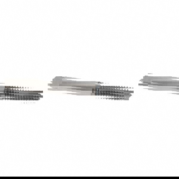 Spiral Point Tap: #8-32 UNC, 3 Flutes, Plug, 3B Class of Fit, Powdered Metal, TiCN Coated