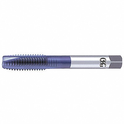 Spiral Point Tap: 7/8-14 UNF, 4 Flutes, Plug, Powdered Metal, TiCN Coated