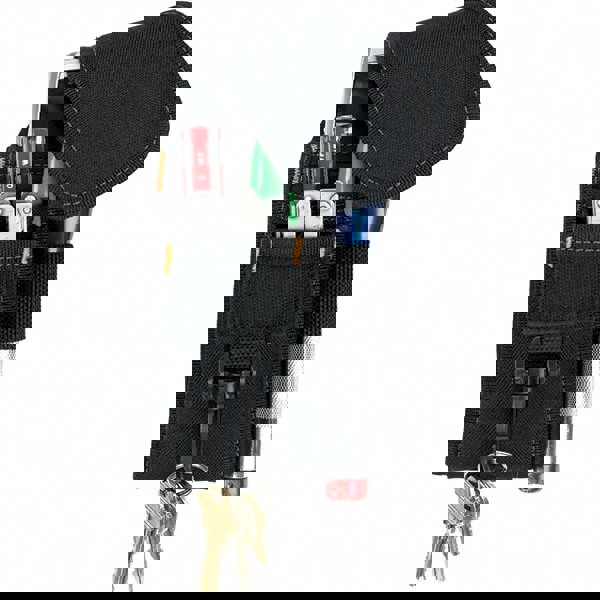 Holder: 5 Pockets, Polyester, Black